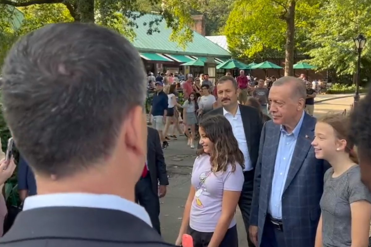 Cumhurbaşkanı Erdoğan New York ta yürüyüş yaptı #13
