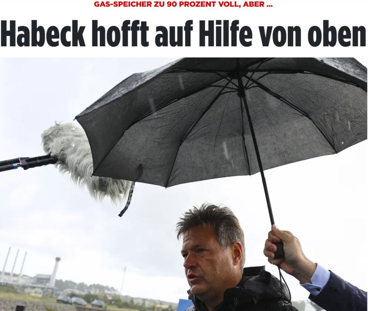 Almanya Ekonomi Bakanı Habeck: Hava durumu için dua ediyorum #1
