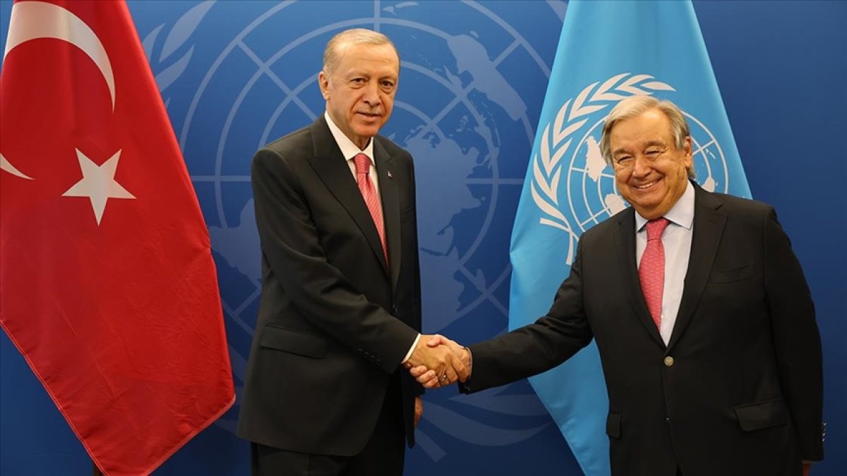 Cumhurbaşkanı Erdoğan ın BM deki diplomasi trafiği #1