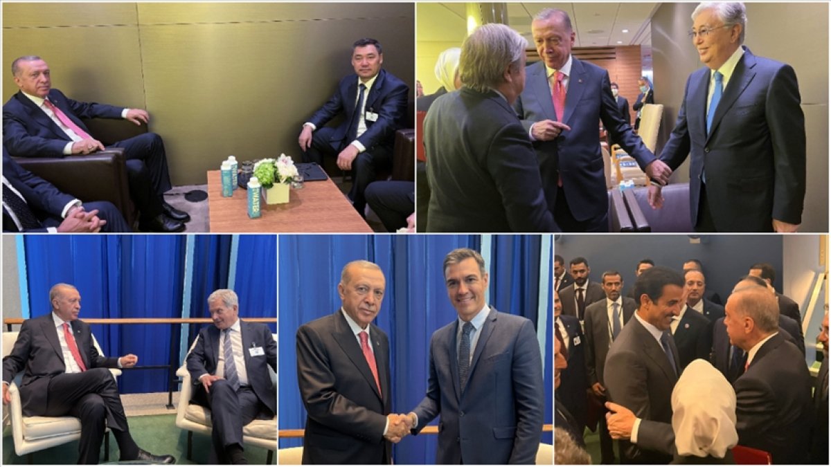 Cumhurbaşkanı Erdoğan ın BM deki diplomasi trafiği #12