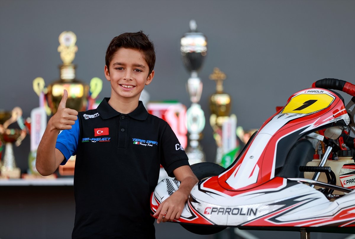10 yaşında 30 kupa sahibi İskender, Formula 1 hayaliyle yarışıyor #1