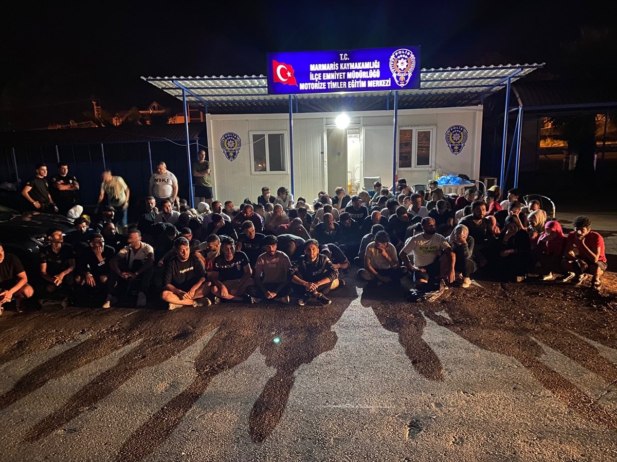 Muğla da 23 otel ve apartta 105 düzensiz göçmen yakalandı  #1