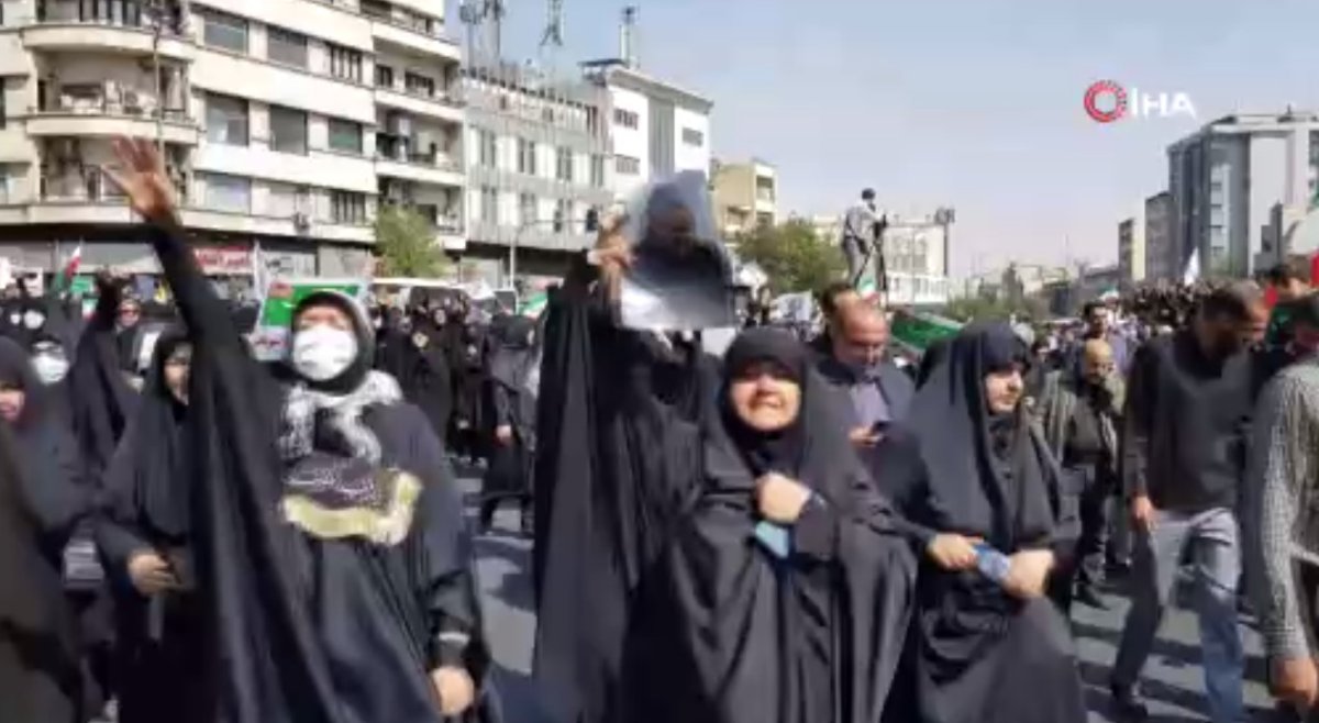 İran’da hükümete destek gösterileri #5