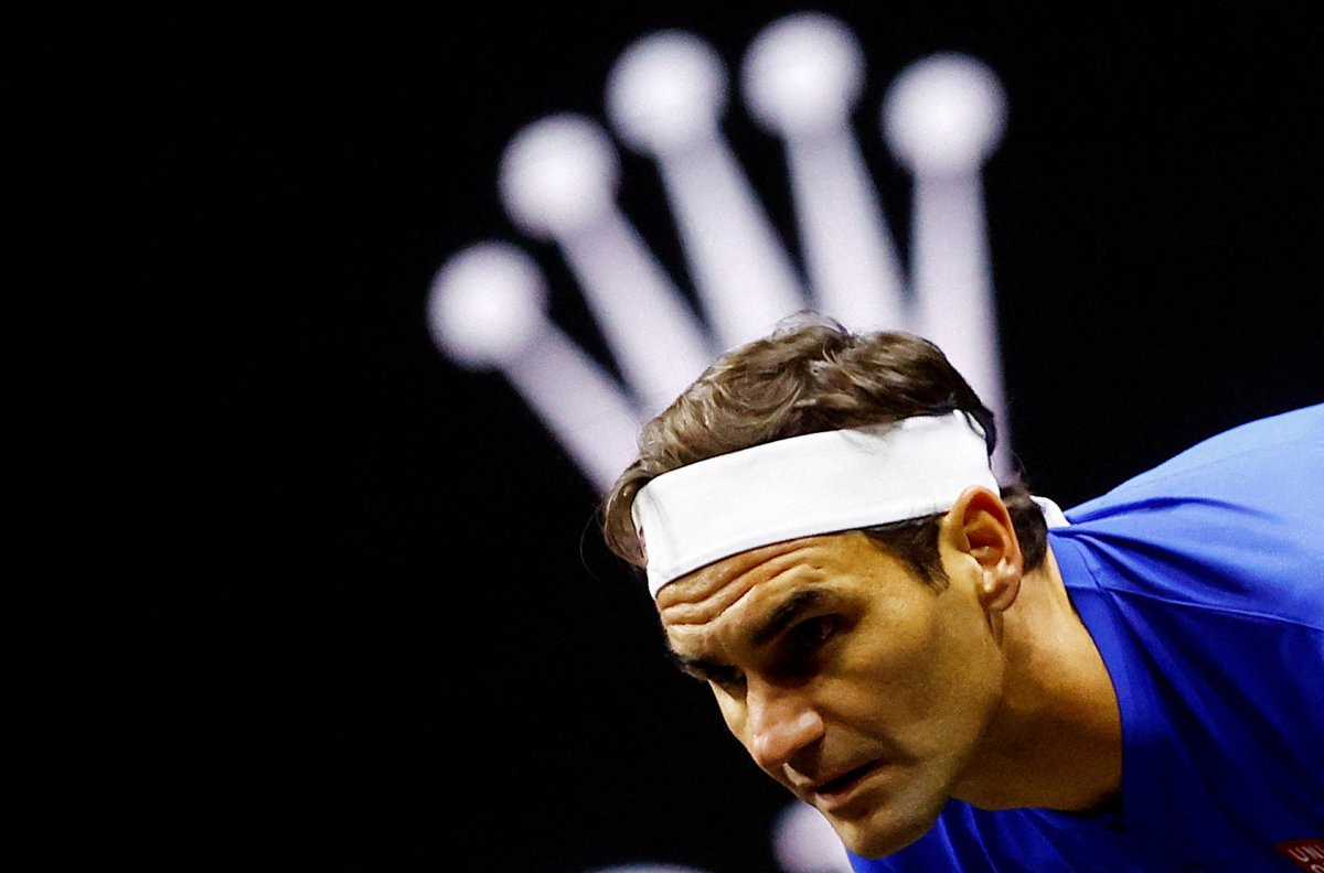 Tenisin efsane ismi Roger Federer kortlara veda etti #3