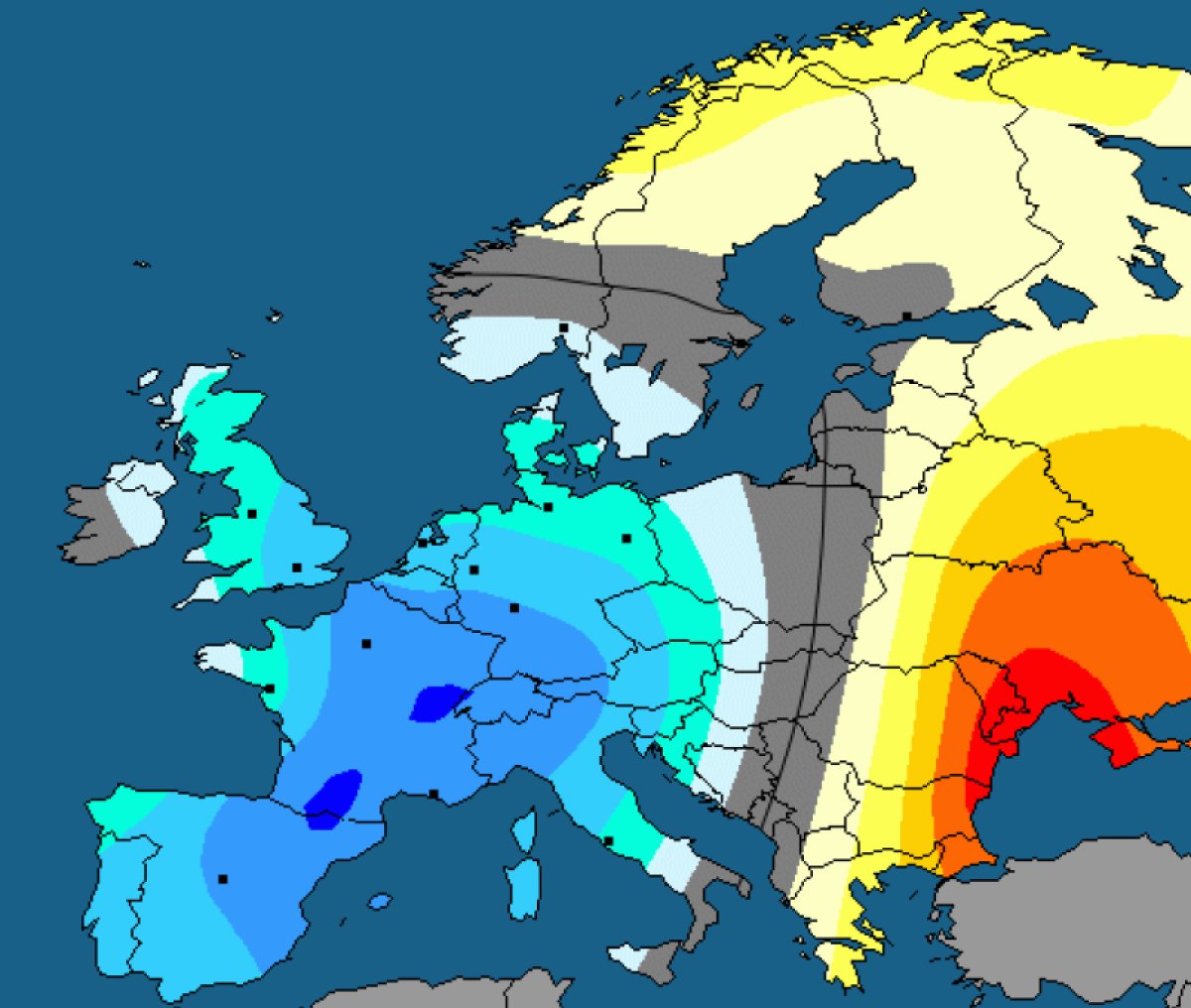 Avrupa da soğuk hava dalgası: Enerji krizinin ortasında ilk sınama #1