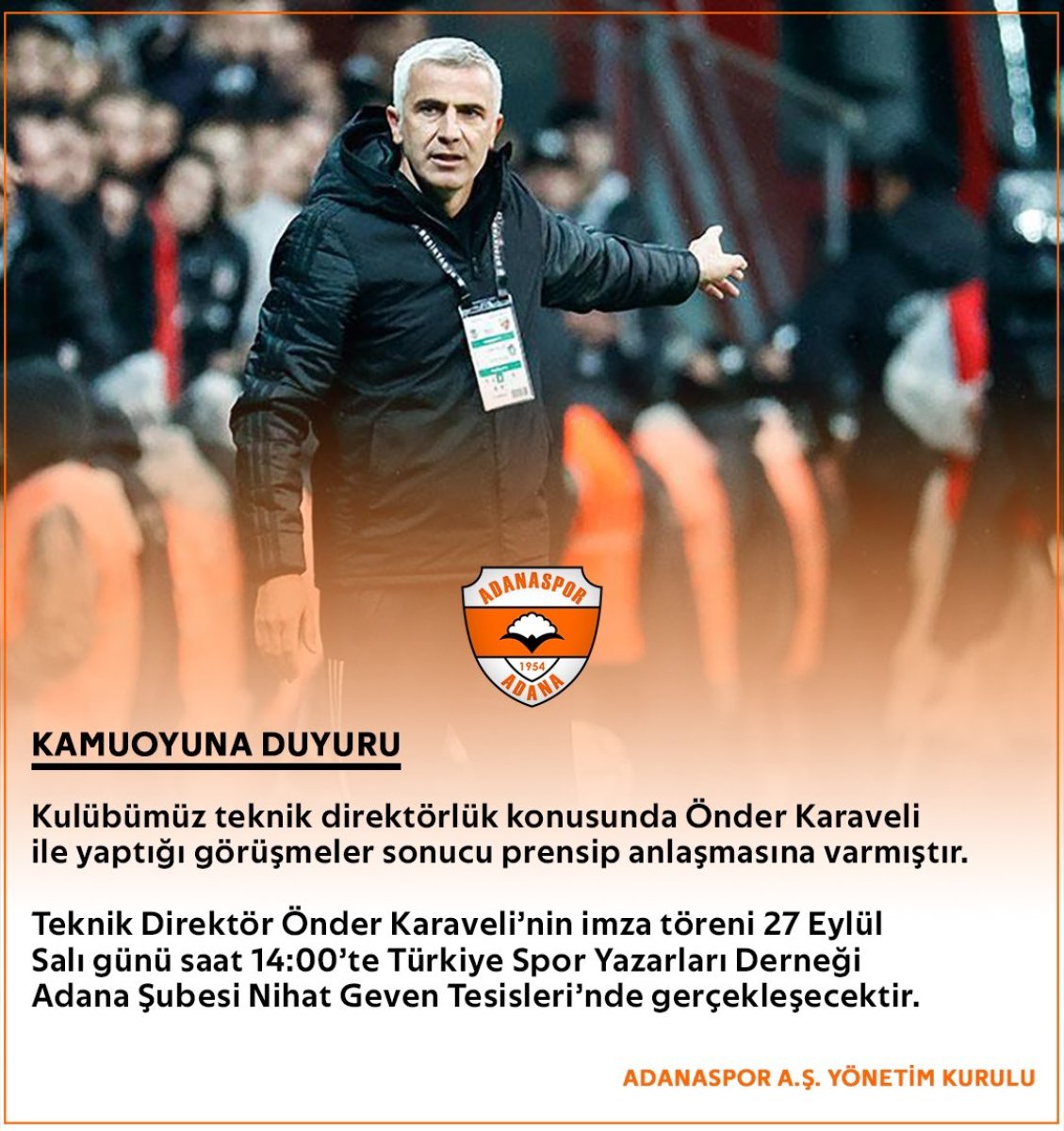 Önder Karaveli, Adanaspor da #1