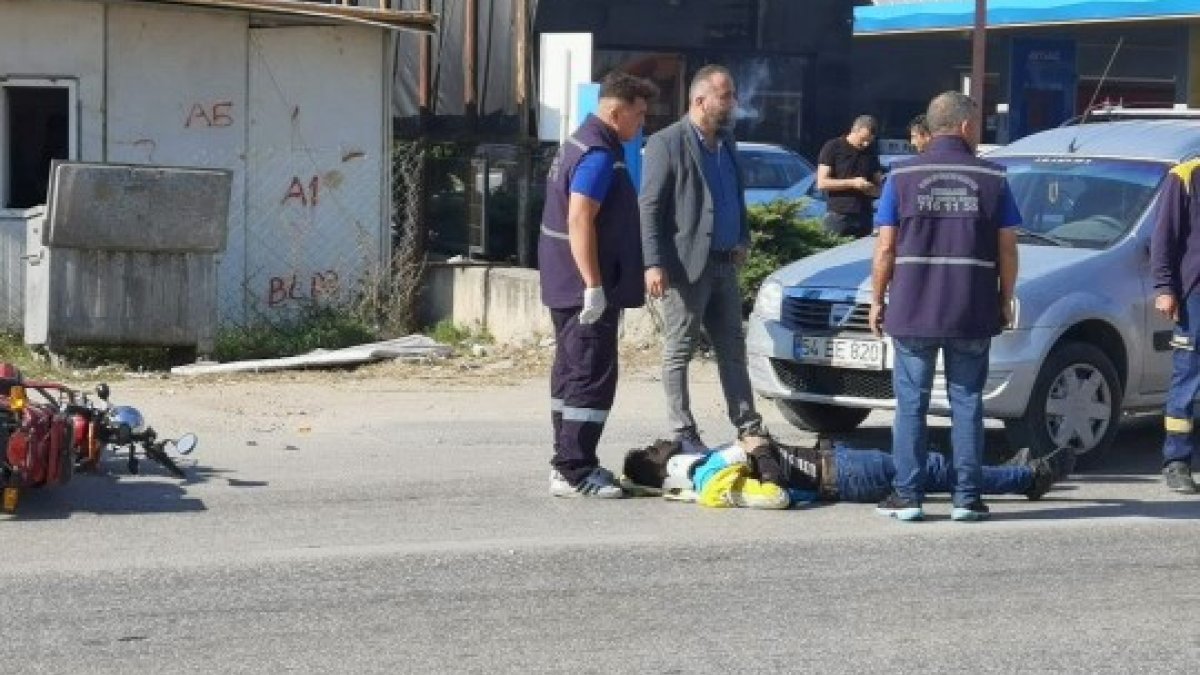 Bursa'da ülkeye yasa dışı yollarla giren kişi, kaza yapınca gözaltına alındı