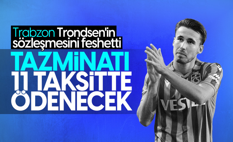 Trabzonspor Trondsen'le yolları ayırdı