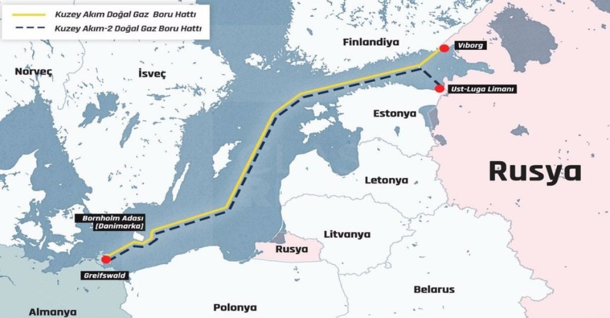 Baltık Denizi ndeki Kuzey Akım doğalgaz boru hatlarında patlama #4