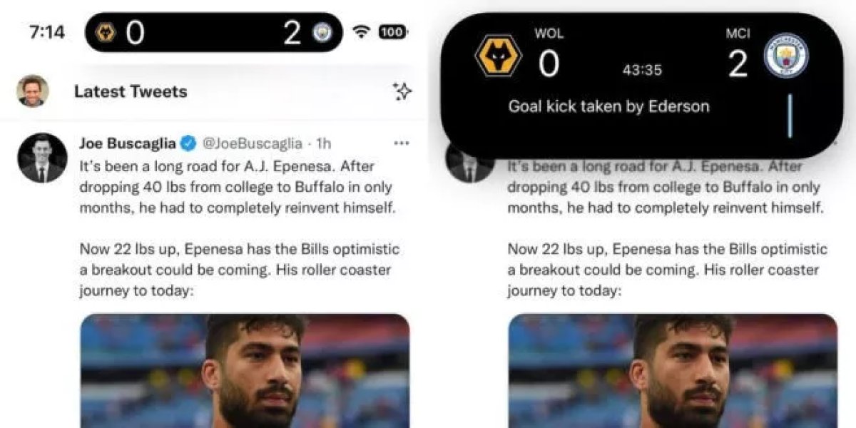 iPhone 14 modellerindeki Dynamic Island, canlı skor özelliğine kavuşuyor #1