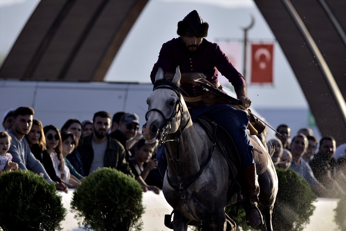 Cumhurbaşkanı Erdoğan, Dünya Göçebe Oyunları nın açılış etkinliklerine katıldı #12