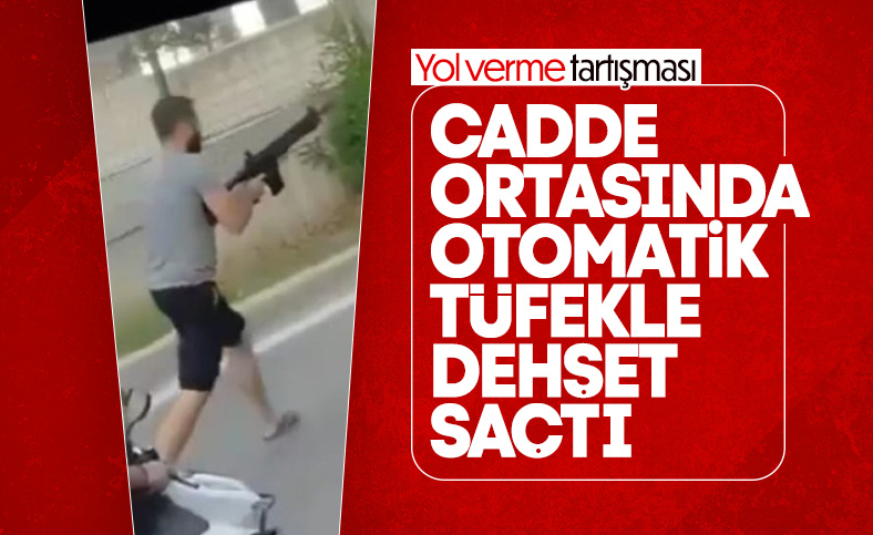 Adana’da yol verme kavgasında otomatik tüfekle ateş açtılar