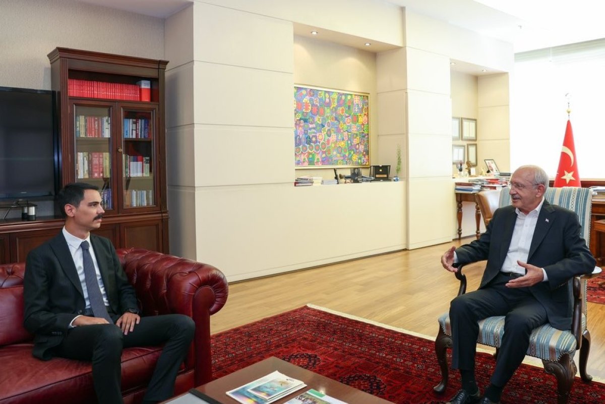 Kılıçdaroğlu, Muhsin Yazıcıoğlu nun oğluyla görüştü #1