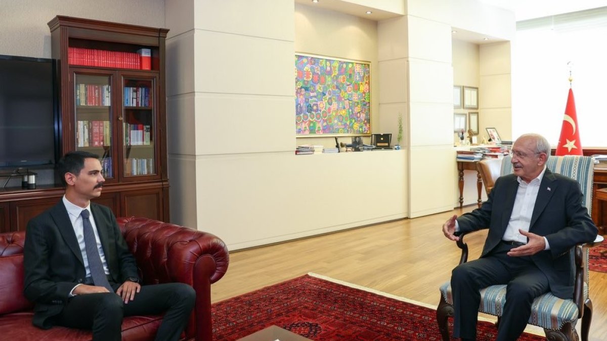 Kılıçdaroğlu, Muhsin Yazıcıoğlu'nun oğluyla görüştü