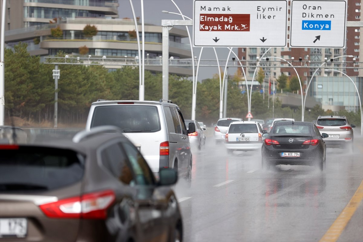 Ankara da sağanak yağış etkili oldu #4
