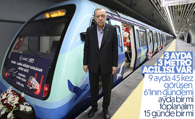 İstanbul'a 3 ayda 3 metro hattı