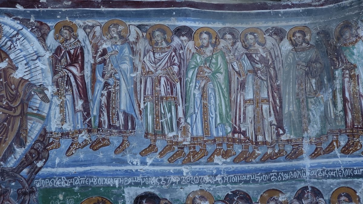 Sümela Manastırı nda, freskler üzerine kazınan isimler silinecek #2