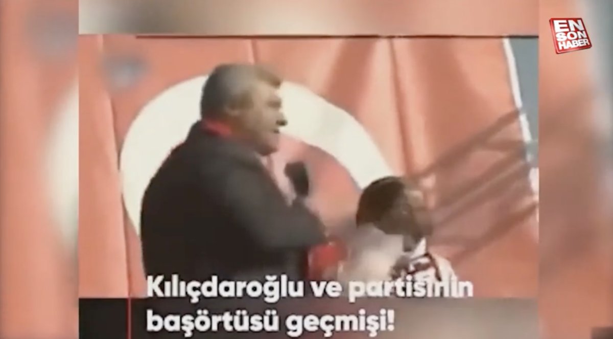 Cumhurbaşkanı Erdoğan, CHP nin başörtü riyakarlığı belgeselini izlettirdi #11