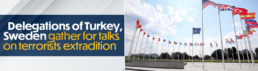 Delegations of Turkey, Sweden gather for talks on terrorists extradition