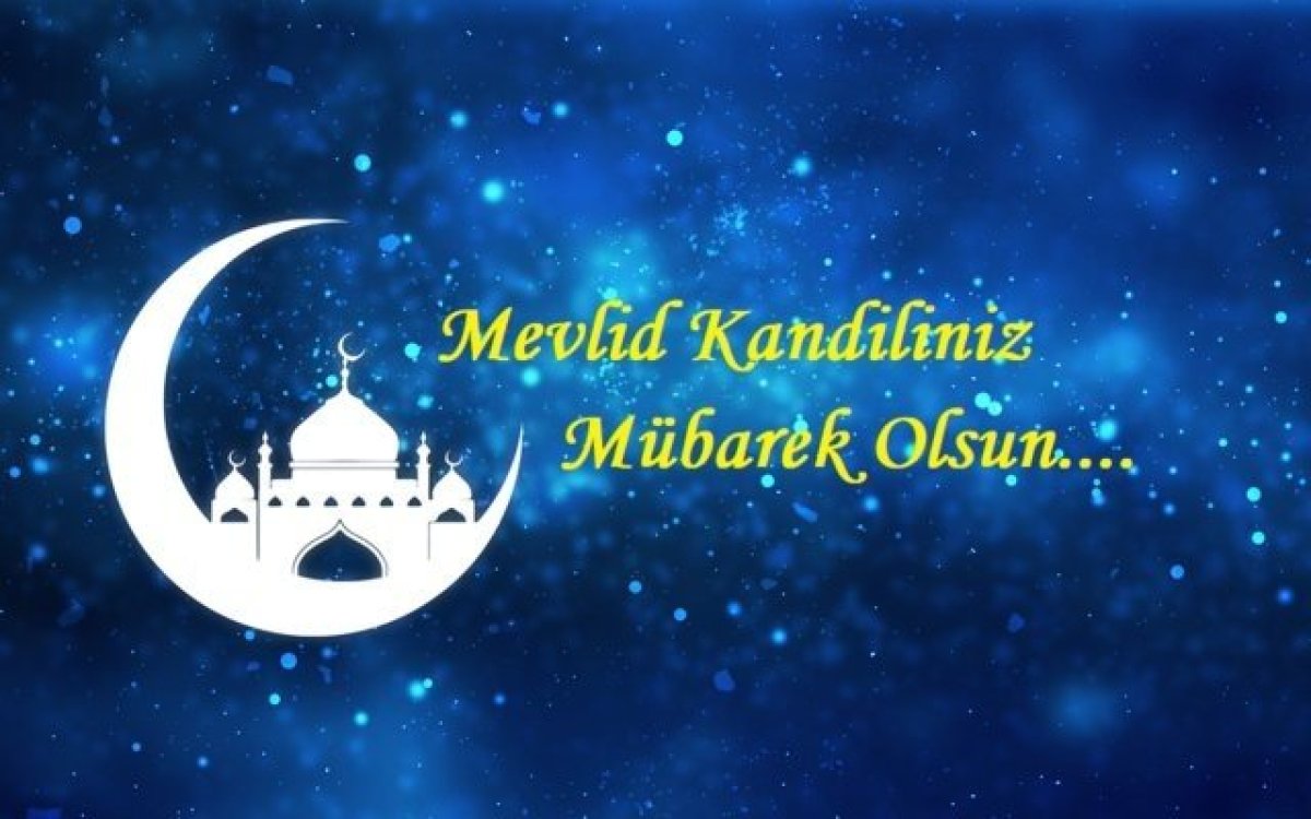 RESİMLİ KANDİL MESAJLARI! Mevlid Kandili mesajları 2022 | Resimli Mevlid Kandili mesajları #8