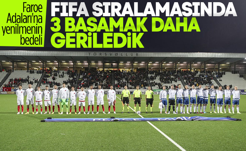 Türkiye, FIFA sıralamasında 45'inci sıraya düştü