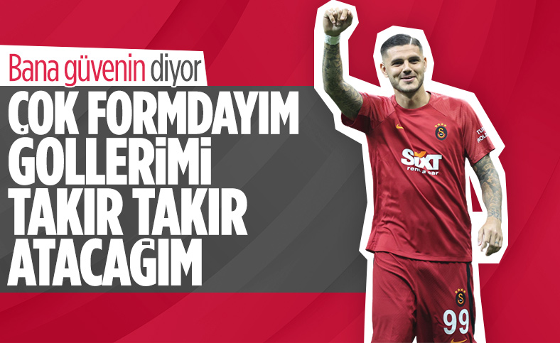 Mauro Icardi: Gollerimi atmaya ba�layaca��m