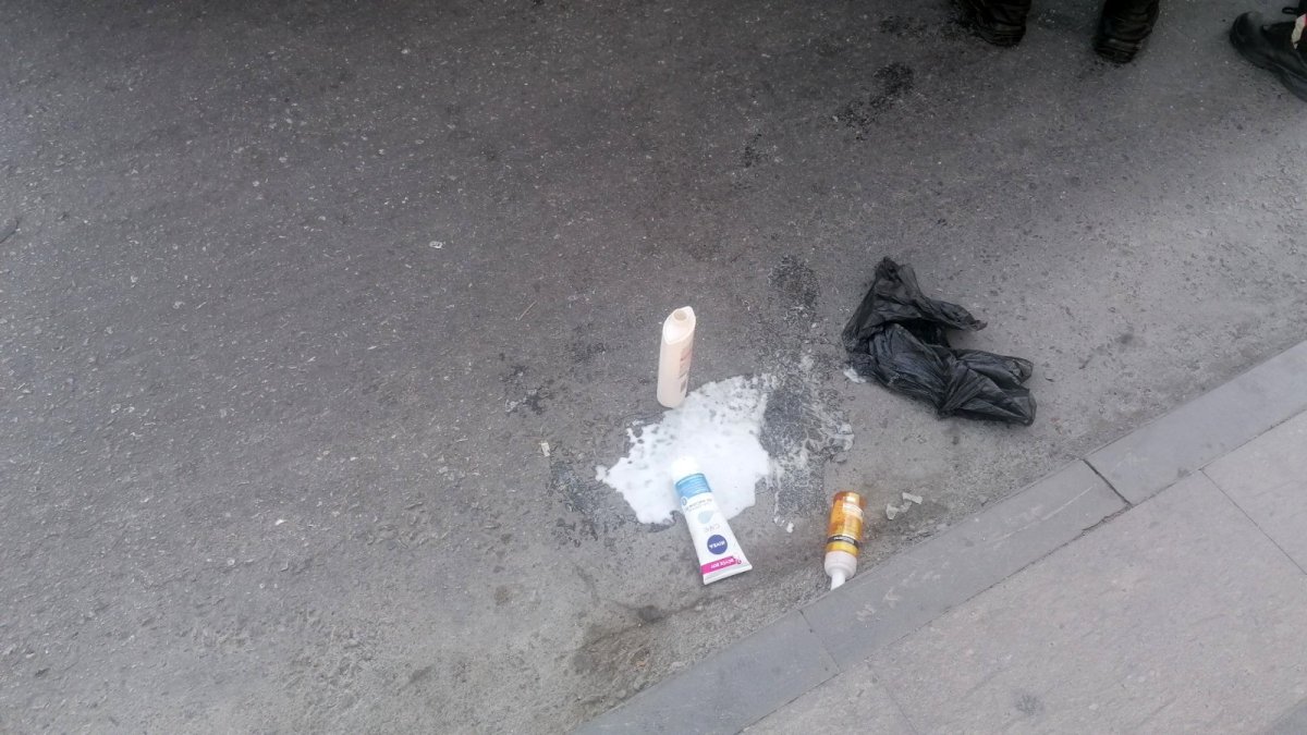 Antalya’da, şampuan içen şahıs hastaneye kaldırıldı #1