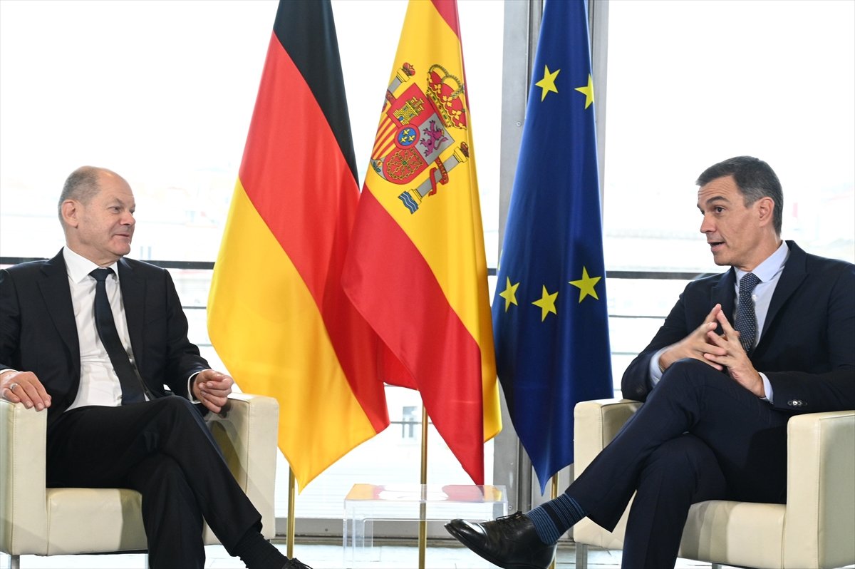 Almanya Başbakanı Scholz ile İspanya Başbakanı Sanchez, enerjiyle görüştü #4
