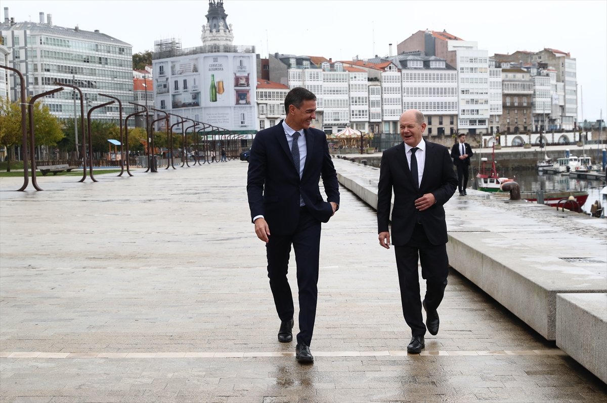 Almanya Başbakanı Scholz ile İspanya Başbakanı Sanchez, enerjiyle görüştü #1