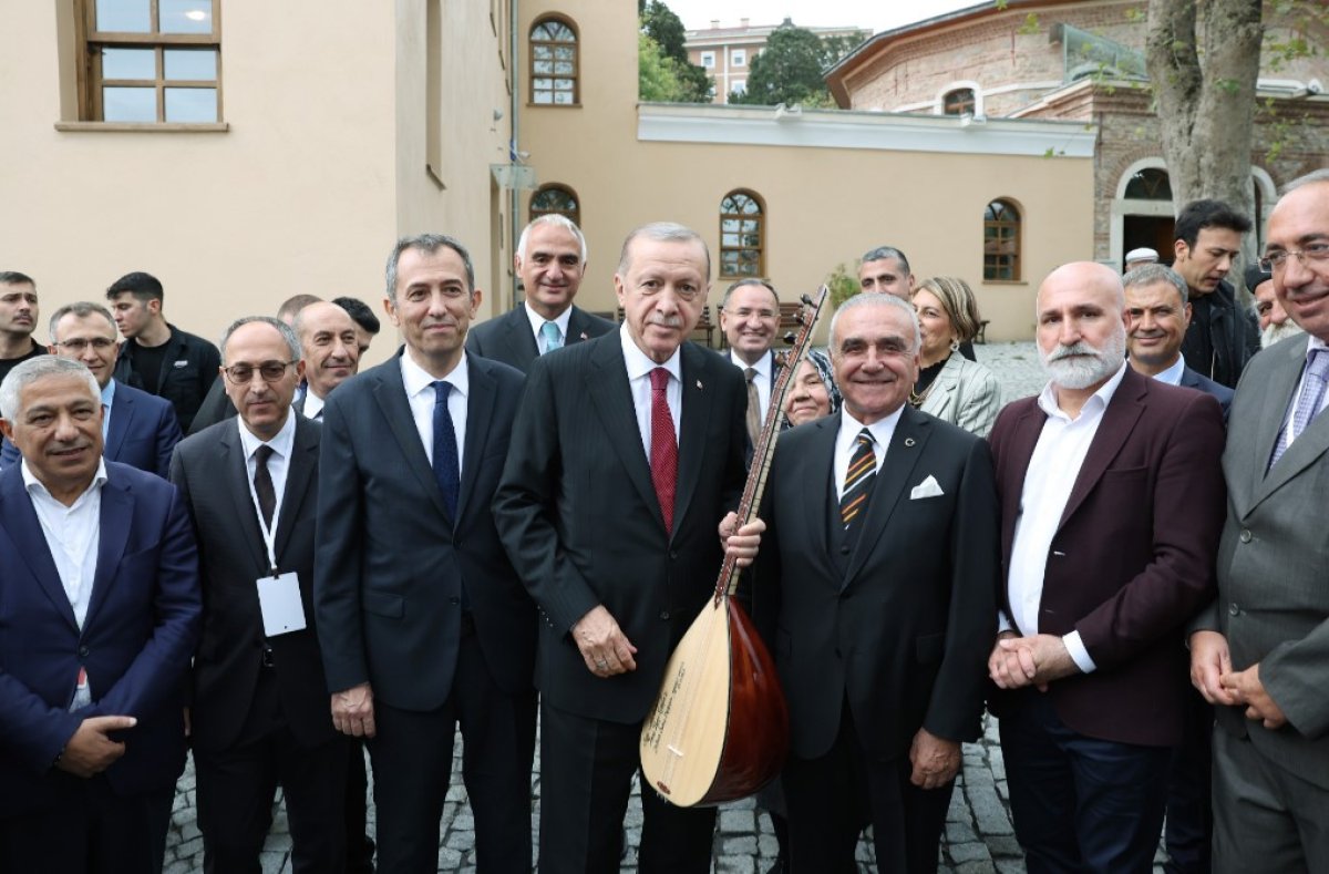 Cumhurbaşkanı Erdoğan, Şahkulu Sultan Dergahı ve Cemevi ni gezdi #2