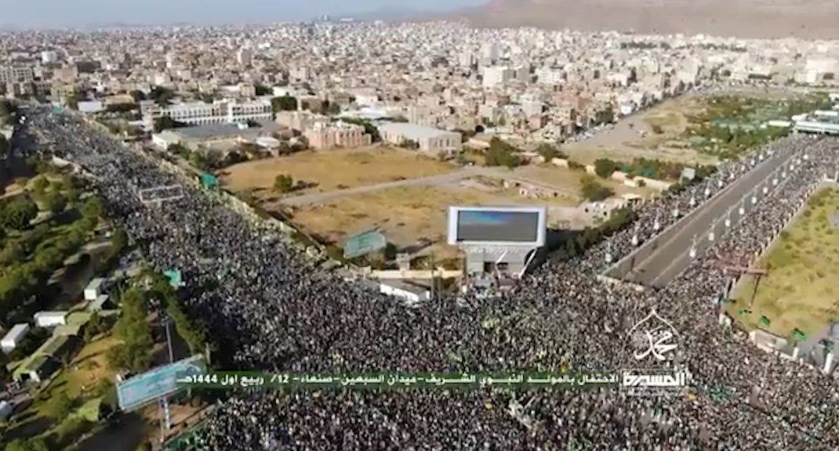 Yemen de milyonlarca kişi Mevlid Kandili ni kutladı #4