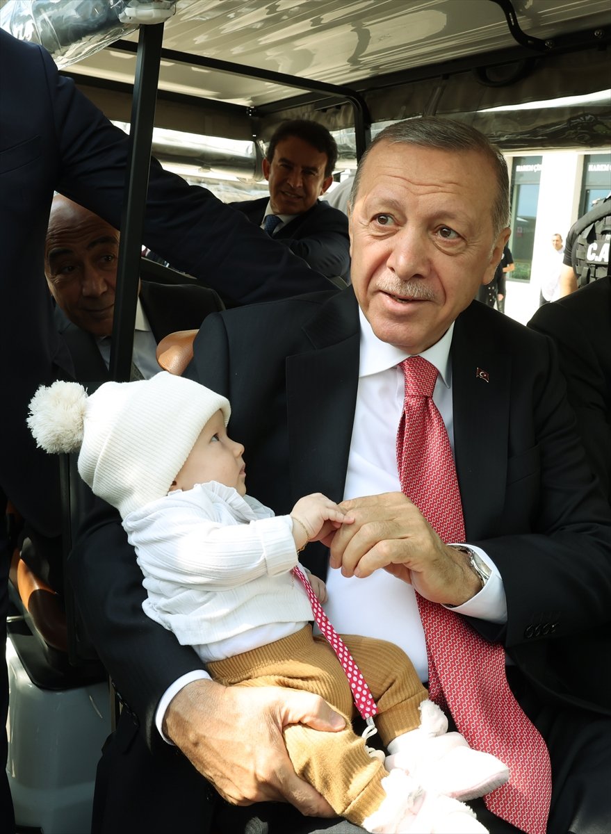 Cumhurbaşkanı Erdoğan a İstanbul da yoğun ilgi  #6