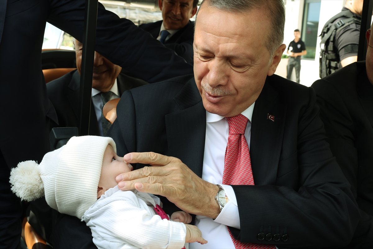Cumhurbaşkanı Erdoğan a İstanbul da yoğun ilgi  #3
