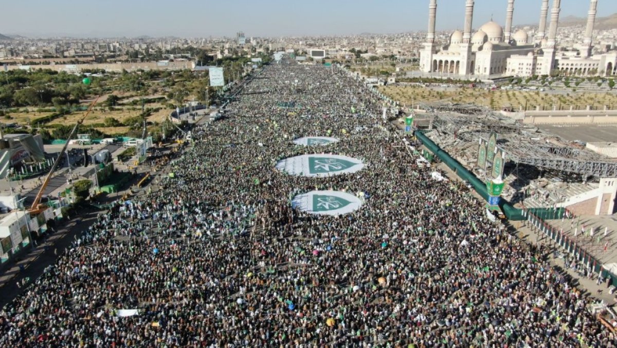 Yemen de milyonlarca kişi Mevlid Kandili ni kutladı #3