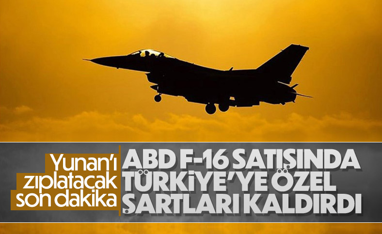 ABD'den Türkiye'ye yönelik F-16 kararı