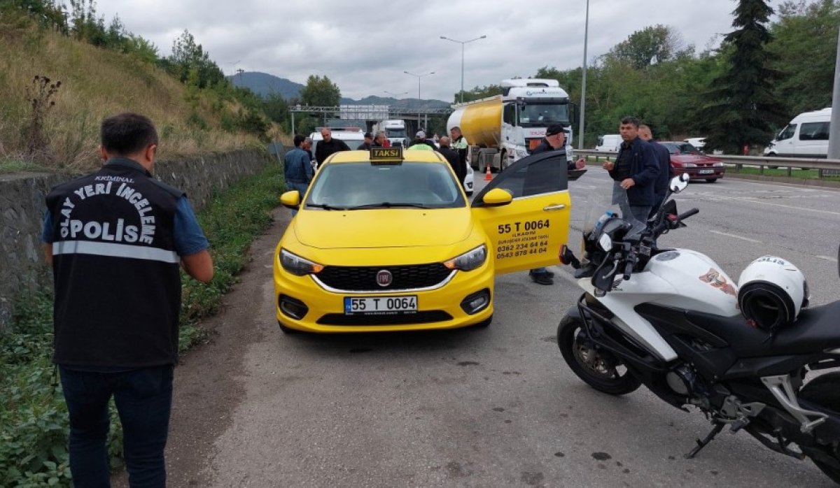 Samsun da tüfekle taksiyi gasbeden 17 yaşındaki çocuk tutuklandı #1