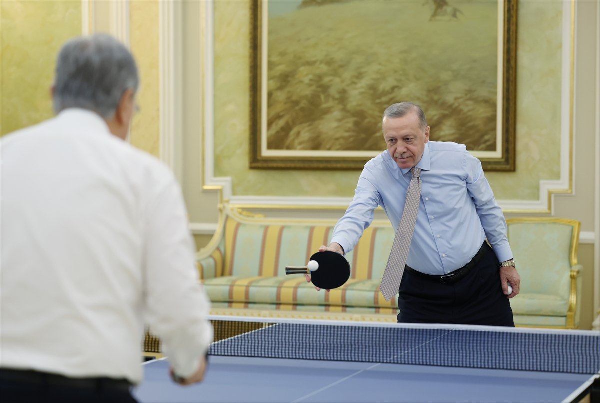 Cumhurbaşkanı Erdoğan ve Tokayev den Astana da rövanş maçı #4