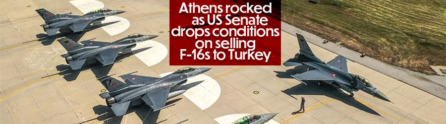 Changing conditions on selling F-16s to Turkey shakes Greece