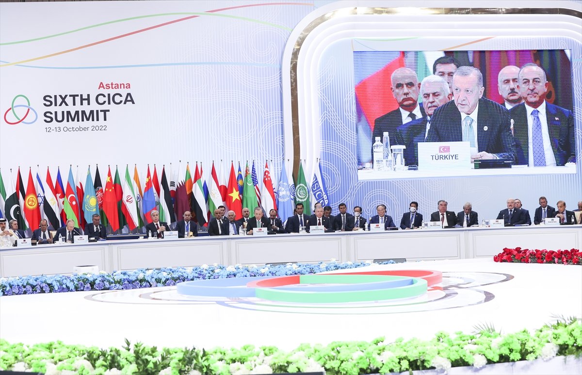 Cumhurbaşkanı Erdoğan, Asya da İşbirliği Konferansı nda konuştu #1