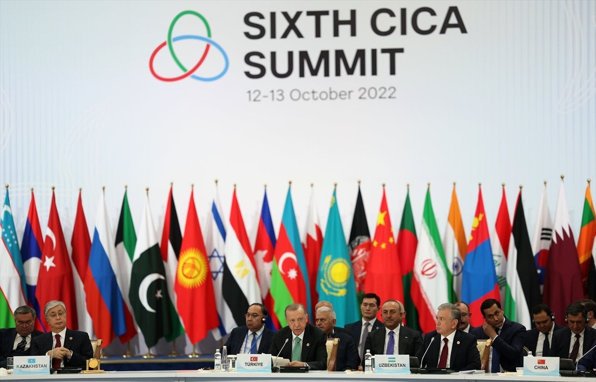 Cumhurbaşkanı Erdoğan, Asya da İşbirliği Konferansı nda konuştu #2