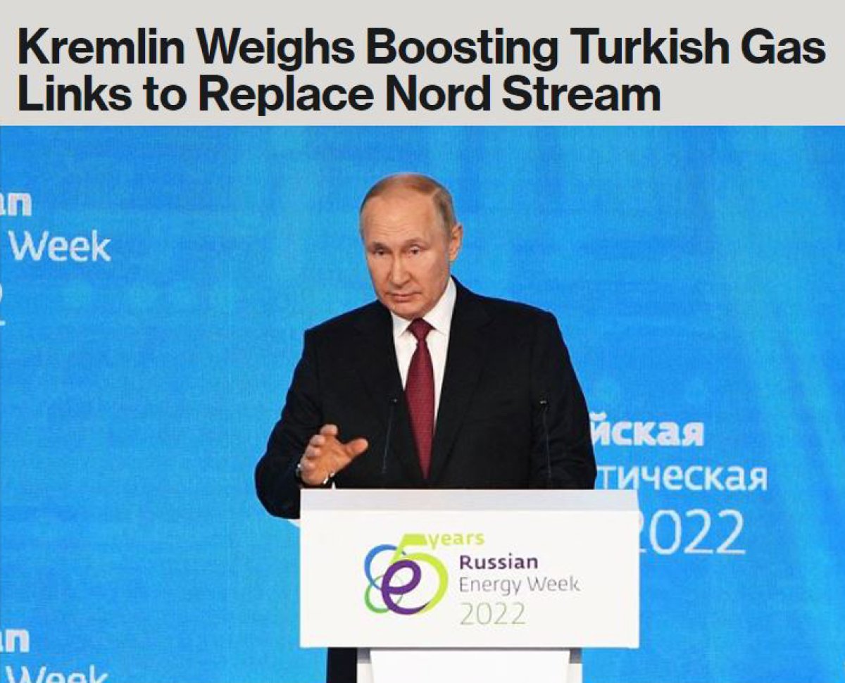 Vladimir Putin in Türkiye de gaz merkezi önerisi dünyanın gündeminde #1