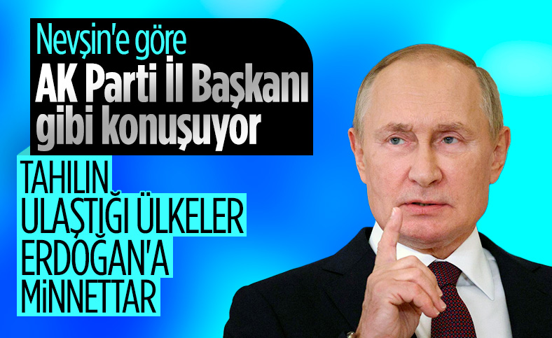 Vladimir Putin: Ukrayna tahılını alan ülkeler, Erdoğan'a minnettar olmalı
