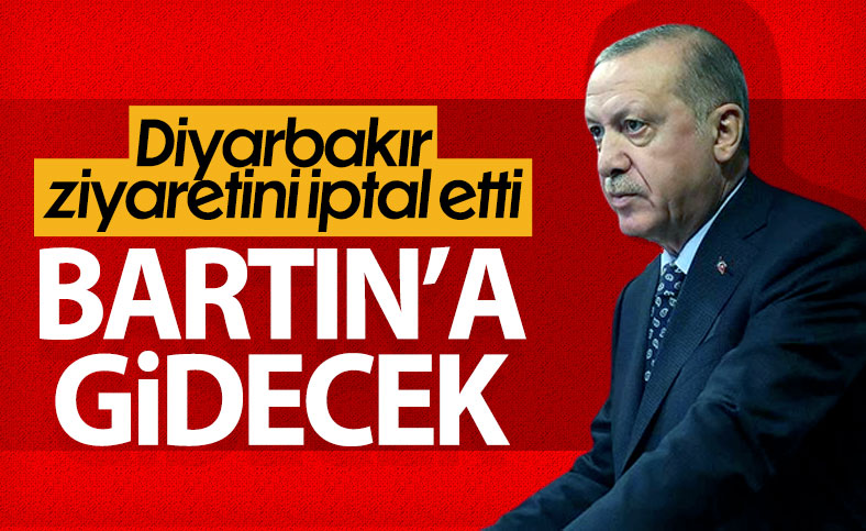 Cumhurbaşkanı Erdoğan Bartın’a gidecek