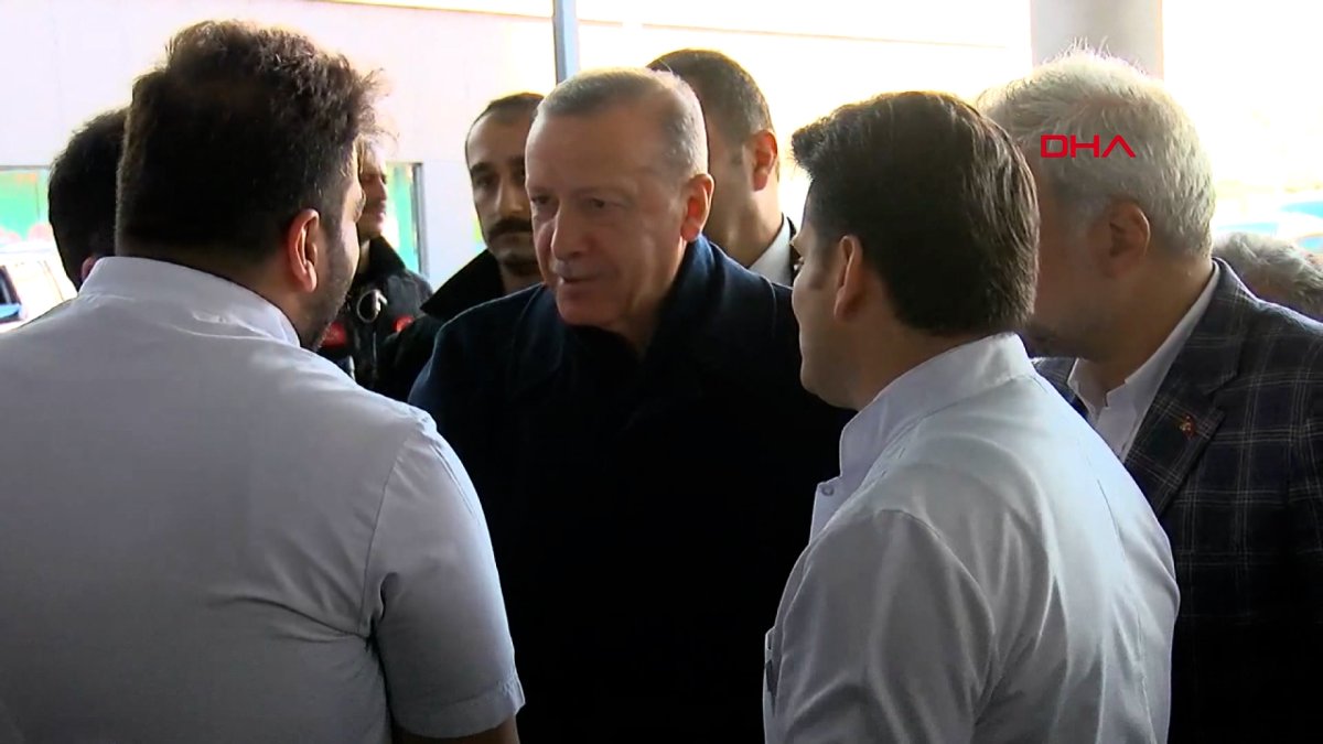 Cumhurbaşkanı Erdoğan’dan, maden patlamasında yaralananlara ziyaret  #4