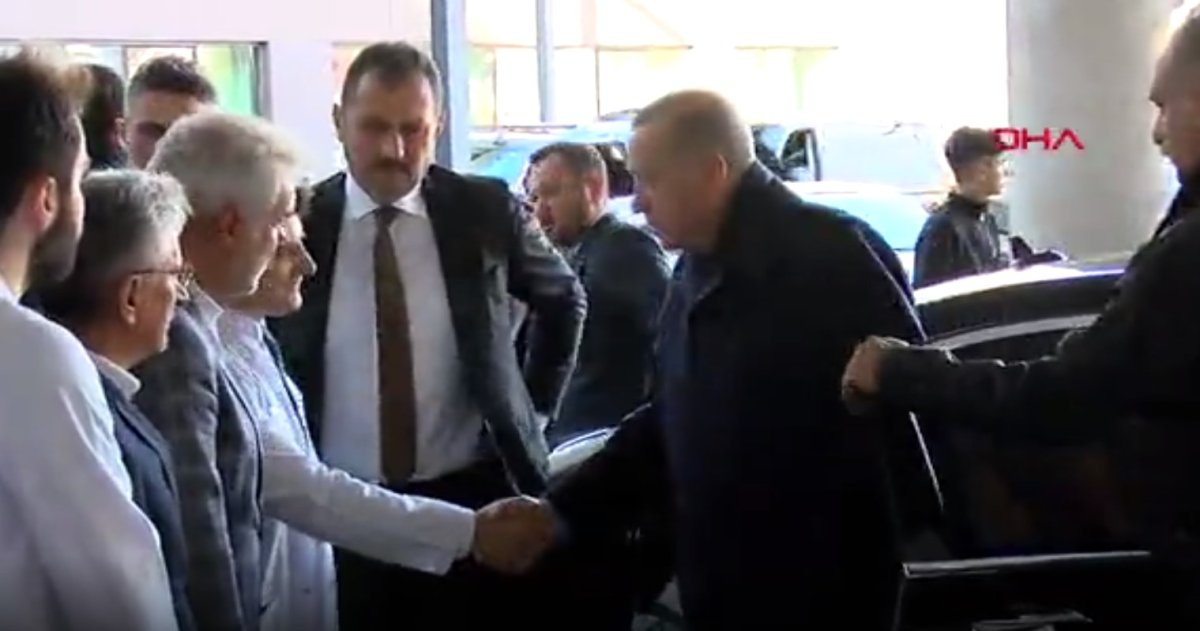 Cumhurbaşkanı Erdoğan’dan, maden patlamasında yaralananlara ziyaret  #1