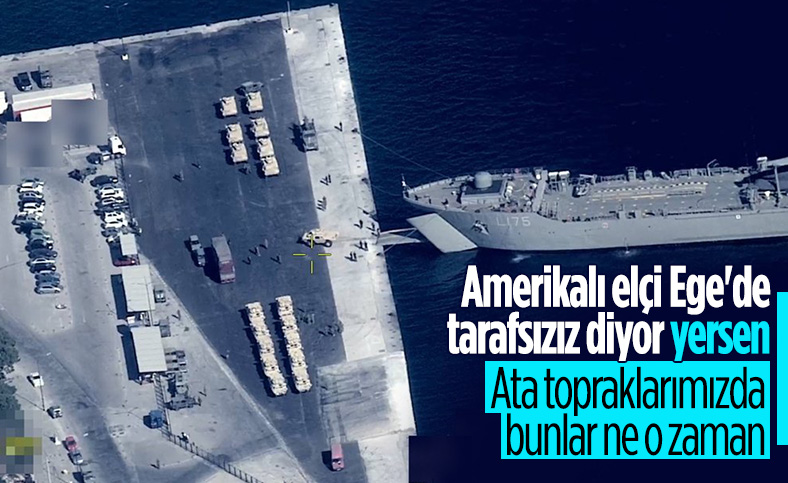 ABD Büyükelçiliği'nden Ege açıklaması: Taraf tutmuyoruz