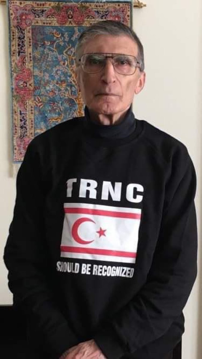 Prof. Dr. Aziz Sancar,  KKTC Tanınmalı  tişörtünü giydi  #1