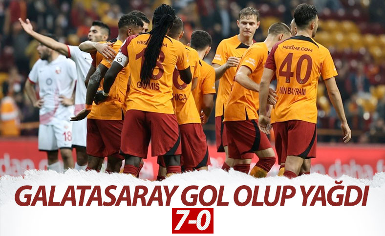 Galatasaray'dan Kastamonu'ya 7 gol