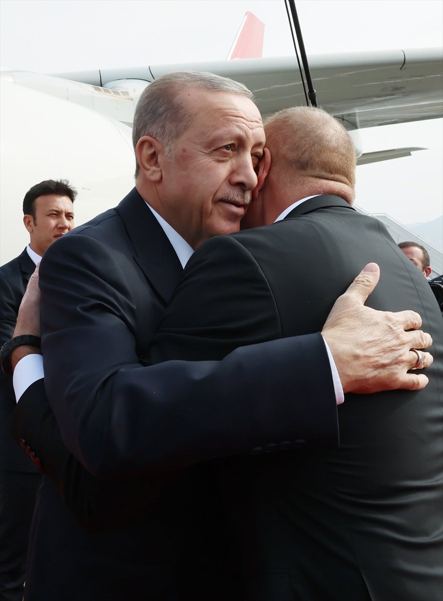 Cumhurbaşkanı Erdoğan ve Aliyev, Zengilan Havalimanı nın açılışını yaptı #3