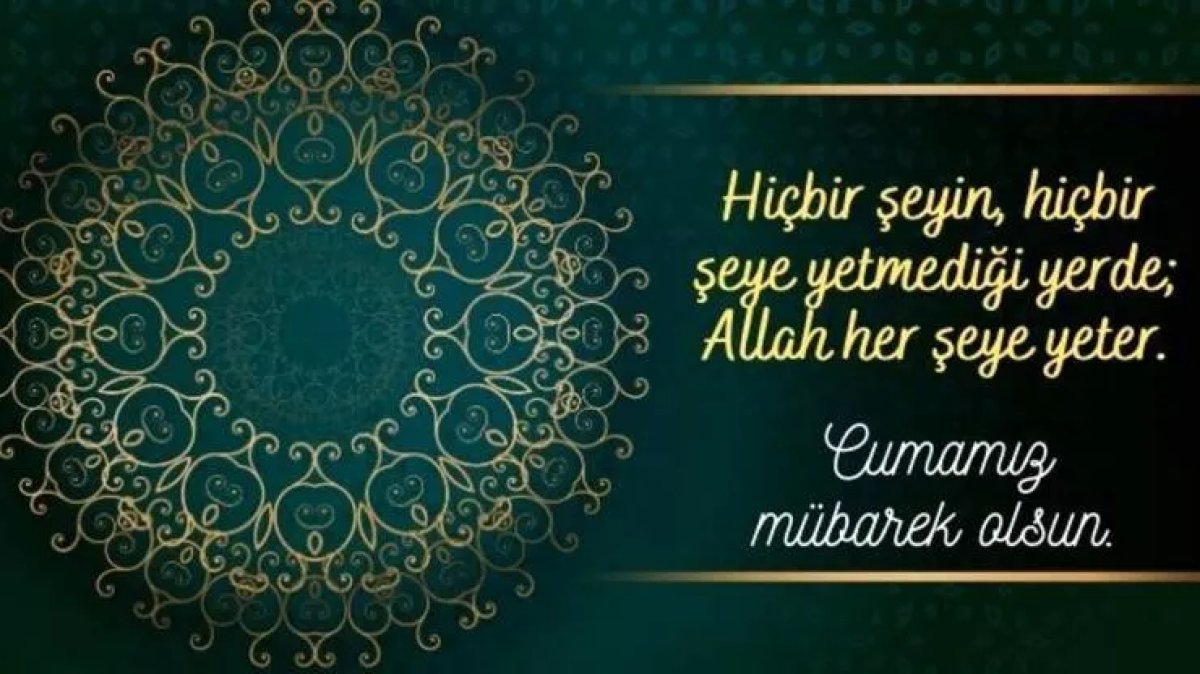 21 Ekim 2022 Cuma mesajları! En güzel resimli cuma sözleri ve mesajları! #1